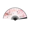 thumbnail image 2 of Wzzjkit Folding Hand Fan Elegant Style Folding Fan for Party Dancing Wedding and Home Decoration, 2 of 6