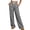 A-Black, variant on UVN Pants for Women Gingham Wide Leg Casual Lounge Bottoms Ladies Plaid Trousers with Pocket