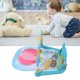 thumbnail image 1 of Baby Gym Play Mat Learning Sensory Sound Infant Kick con 5 Campanas Colgantes Adecuado para Bebés Fácil de Limpiar y Desmontar para Exteriores o Viajes ANGGREK Otros, 1 of 8