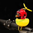 thumbnail image 1 of Campana de bicicleta de pato amarillo pequeño, casco de Airscrew, Ducky, accesorios de ciclismo qym unisex, 1 of 2