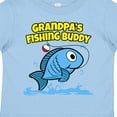 thumbnail image 4 of Inktastic Grandpa's Fishing Buddy (blue) Boys or Girls Toddler T-Shirt, 4 of 5