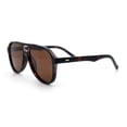 thumbnail image 6 of Polarized Luxury Gentlemanly Iconic Plastic Racer Euro Style Sunglasses [Tortoise - Brown], 6 of 8