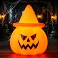thumbnail image 7 of KOYPTL Light Up Pumpkin Lantern Halloween Decoration,Pre-Lit LED Small Indoor Outdoor Ornaments,Battery Operated Tabletop Jack O Glowing Night Lamp for Garden,Patio,Front Door Holiday Halloween Decor, 7 of 7