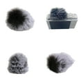 thumbnail image 6 of Yammee Furry Wind Muff for ZV1 ZV1F ZVE10 ZVE1 Microphone Windshield Mic Windscreens, 6 of 7