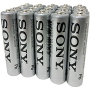 Angle View: Sony R03NUB20A AAA Ultra Heavy-Duty Batteries (20 Pack)