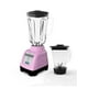 thumbnail image 1 of Licuadora Bartech 10 Vel 750w Vaso Vidrio 2 lts + Vaso Plastico Procesador 700 ml Rosa, 1 of 3