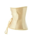 thumbnail image 4 of SAYFUT Women Satin Corset Lingerie Firm Control Trimming Waist Body Shaper Waist Trainer for Weight Loss Corset Shapewear, 4 of 4