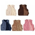 thumbnail image 7 of Uccdo Kids Boys Girls Warm Fleece Vest Zipper Jacket Waistcoats With Pockets 2-11Y, 7 of 7