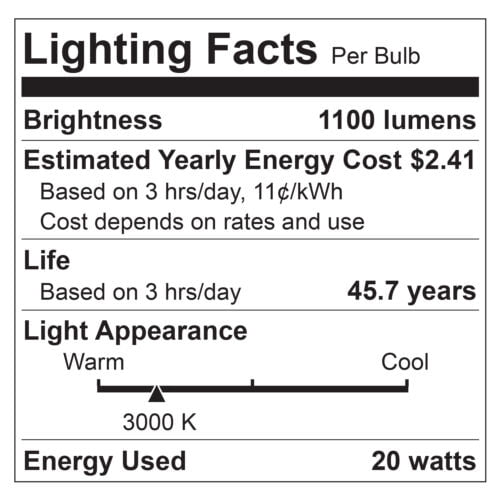Diodesy 18-Inch LED Bathroom Vanity Light Fixture, Vertical or Horizontal Bath Bar Fixture, 20-Watt, 3000K Warm White, 1100 Lumens, for Bathroom, Home, and Commercial Use, Chrome Finish, Dimmable