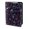 thumbnail image 2 of Pofeuu Thanksgiving Seamless Pattern Print Travel Document Organizer Passport Holder Men Women for Family (6.5 in x 4.5 in),Wallet Holder Credit Card Clutch Bag Case, 2 of 5