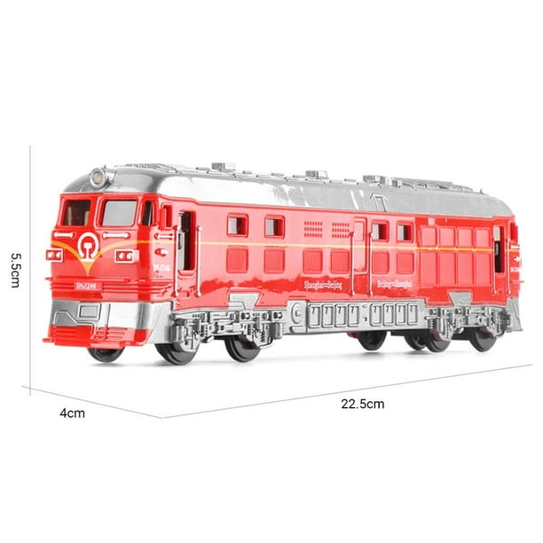 Modelos De Trenes, Tren De Papel Verde, Juguete Inercial De Inercia Con Música Intermitente, Juego De Juguetes Educativos De Plástico, Regalos De Cumpleaños Para Niños Eigraketly FN003152-00