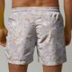 thumbnail image 4 of Pantalones Cortos Casuales de Baño con Impresión de Hojas Hawaianas para Hombres 100% Poliéster, Pantalones de Playa de Secado Rápido, Upf 50 + con Forro de Malla para Nadar, 4 of 5