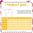 thumbnail image 5 of Disfraz navideño para perro con capucha de Papá Noel y abrigo con capucha para perros pequeños, gatos, cachorros, ropa divertida para fiestas navideñas, 5 of 5