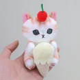thumbnail image 3 of Lindo tiburón gato de peluche de juguete, camarón frito, gato, peluche, muñeco de peluche, tiburón suave, gatito, almohada, regalos de cumpleaños y Navidad, 3 of 5