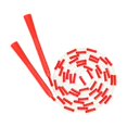 thumbnail image 3 of Artículos de ejercicio Nawatobi cuerda para saltar cuentas cuerda para saltar mango antideslizante niños Rojo + blanco, 3 of 7