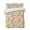 Light Yellow, variant on Quilts Full Size Bedding Set, Tiger Giraffe Lightweight Quilted Comforter, Animals Vintage Black White Forest Soft Reversible Bedspread Coverlet with Pillow Covers for All Season, 78" x 90"