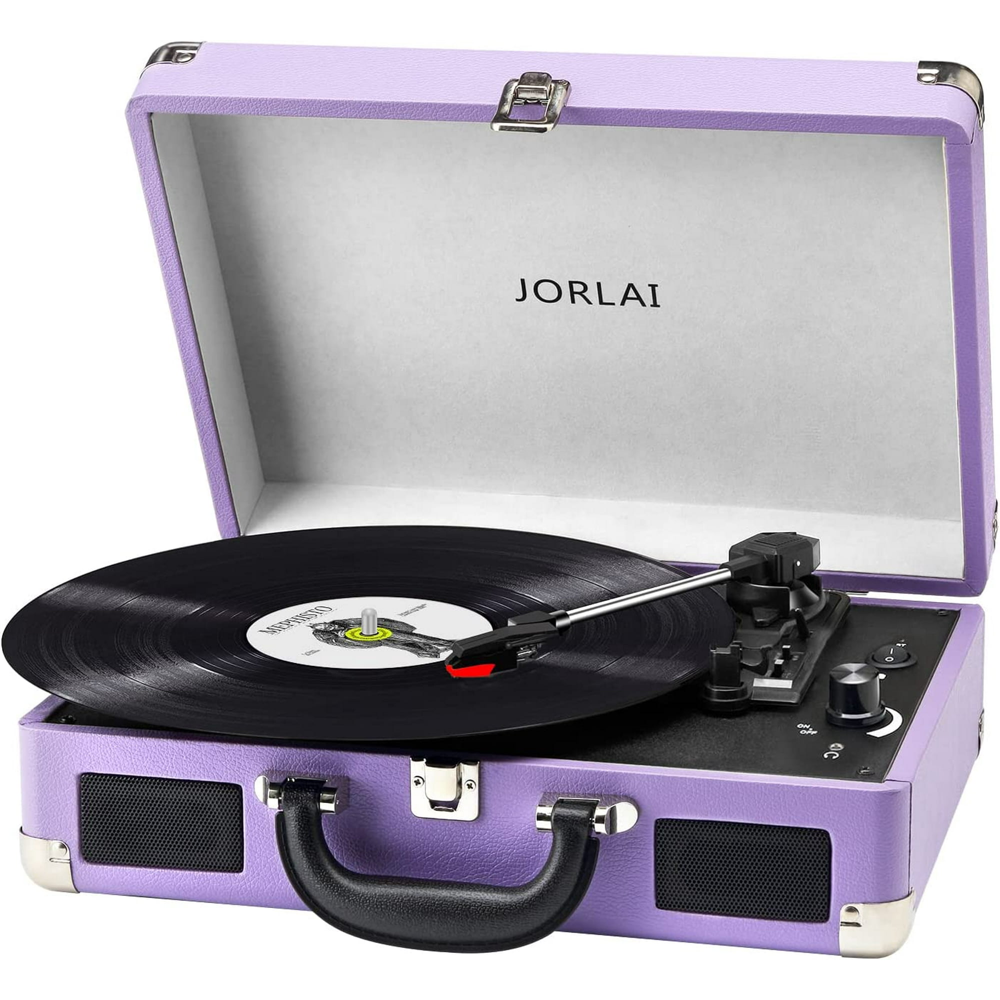 battery operated portable record player