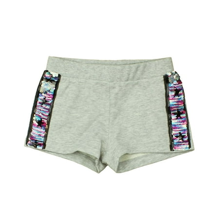 

Pre-owned Rockets Of Awesome Girls Gray | Sequins Shorts size: 4T
