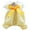 Yellow, variant on Pet Jumpsuit Hollow-carved Design Bow-knot High Waist Summer Dog Four-legged Clothes for Daily Dress Up