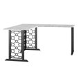 thumbnail image 4 of CosmoLiving by Cosmopolitan Ella L Desk, White, 4 of 7