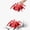 Red, variant on Bomd Spider Toy Car for Kids, Push and Go Inertial Car with Bionic Moving Legs, Friction Powered Spider Vehicle, No Battery Needed, Interactive Play Toy, Great Choice for Birthday Presents Red