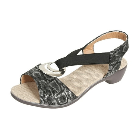 

Jungdeepe Women Shoes Thick Sole Wedge Sneakers Fashionable Outdoor Leopard Flip Flops Tan Sandals Women Simply Stretch Wedge Sandals for Women Size 11 Glitter Low Heeled Sandals for Women Wide Width