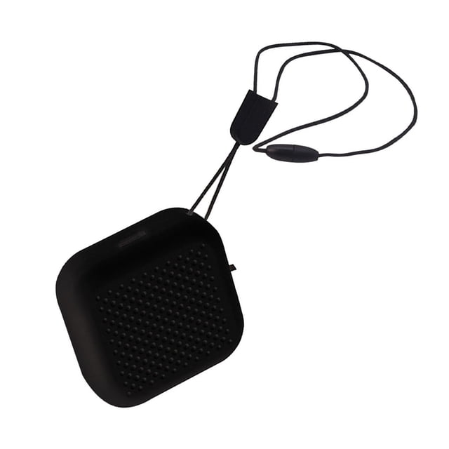 Advancent Ambientador de aire para colgar en el cuello, ambientador de aire portátil, máquina refrescante de plástico Suministros de limpieza para el hogar Negro Advancent HA006398-01B