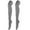 Grey, variant on HNMKIU Durable Solid Color Hiking Socks for Women Outdoor Walking and Daily Comfort Grey,One Size