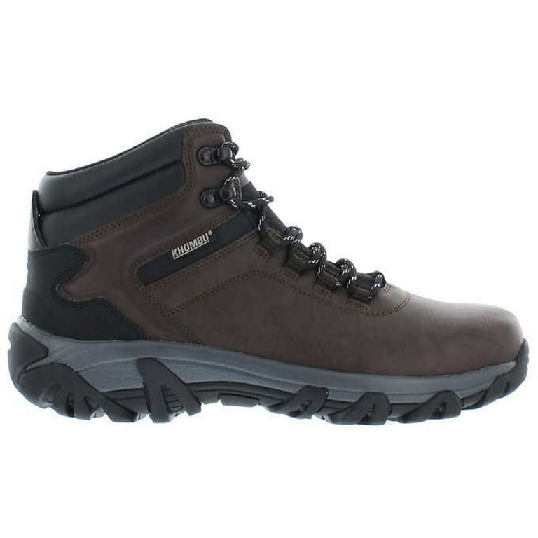Khombu Men s Hiker Lincoln Boot Brown US 8 Walmart