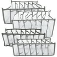 thumbnail image 4 of Shisuyan Wardrobe Storage Box Practical Lightweight 4Pcs 14.2X6.7X4.7In, 4 of 8