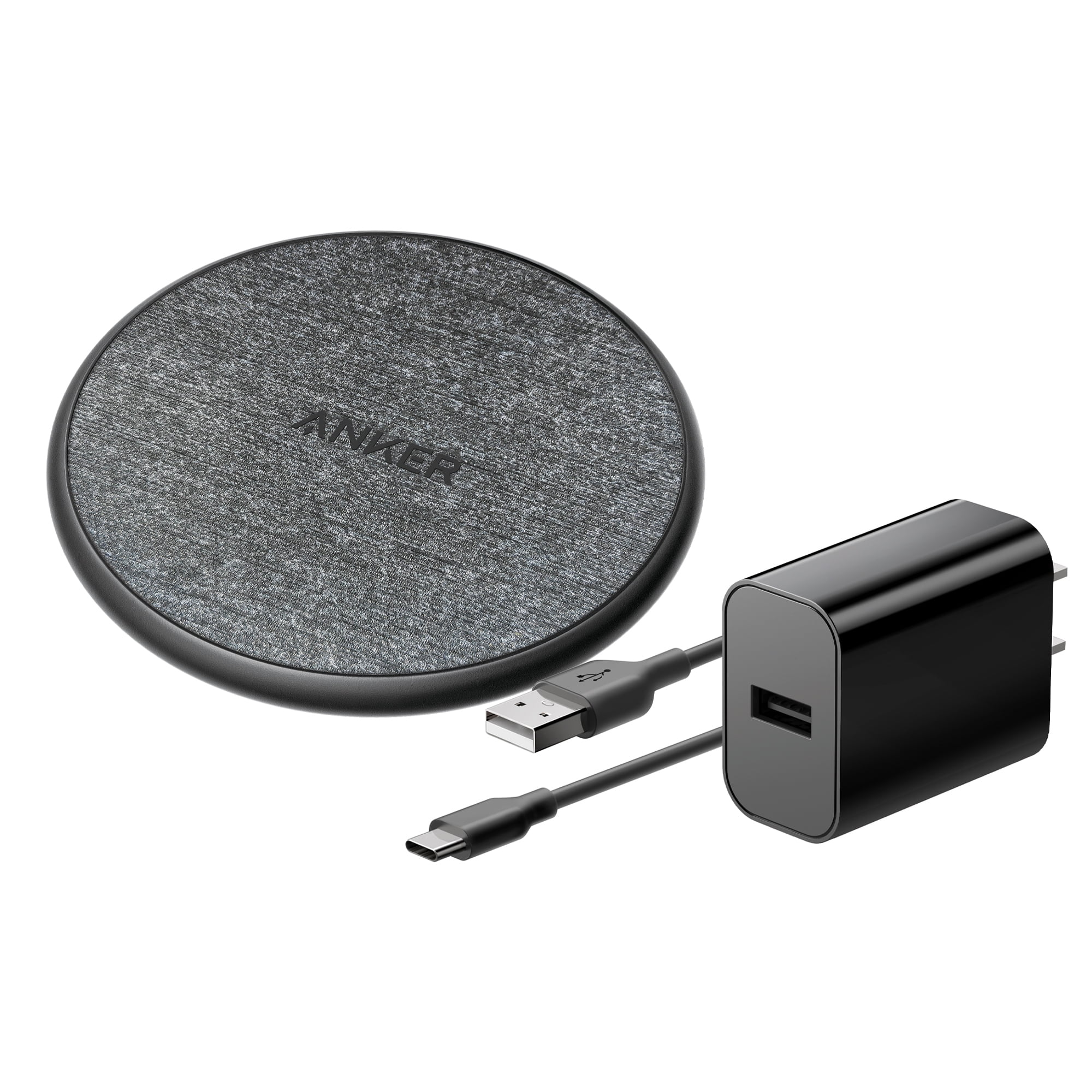 Anker 318 Wireless Charger Pad with 4' Cable, 10W, B2548JF1