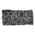 thumbnail image 1 of Bandeaux Automne Coupe-Vent Tête Élastique Multicolore Réglable Vague Conception; Mode style Large Dames Oreille Muffs Accessoires de Cheveux pour les Filles Noir Blanc, 1 of 6