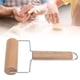 thumbnail image 1 of Rodillo para pizza de madera de Haya ANGGREK Rodillo para amasar en forma de T Otros, 1 of 8