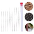thumbnail image 3 of 1 Set Open Needle Set Tool Ornaments Knitting Ornament Quilting Ornament Crafting Needles Bead Needle Jewelry Making Needles DIY Sewing Tool Sewing Needles Beaded Needles, 3 of 5