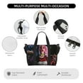 thumbnail image 3 of Character Harley Quinn Duffle Bag Overnighter Weekender Travel Bag Tote Carry On Bag School Practice Handbag Crossbody Fitness Bag For Women Men Boys Girls, 3 of 7