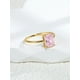 thumbnail image 3 of 1pc Cubic Zirconia Decor Ring Copper Jewelry, 3 of 4