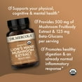 thumbnail image 4 of Dr. Mercola Organic Lion's Mane Mushroom Extract, 30 Capsules 500 mg Organic Lion's Mane, Non-GMO, Gluten Free, Soy Free, 4 of 6