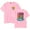 Pink, variant on Caseoh Goob Lagoon Staff T-shirt Women Men Crewneck Short Sleeve Tee Casual Streetwear Tops