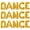 Gold, variant on Letter Balloons - DANCE DANCE DANCE 16" Inch Alphabet Letters Foil Mylar Balloon Birthday Party Banner (Purple)