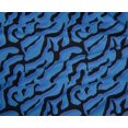thumbnail image 4 of oneOone Polyester Spandex Blue Fabric Animal Skin Diy Clothing Quilting Fabric Print Fabric By Yard 56 Inch Wide-3FI, 4 of 4