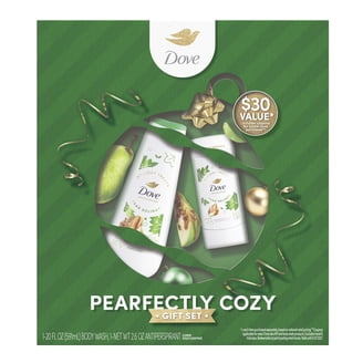Dove x Crumbl Strawberry Cookie Body Wash, Scrub, & Deodorant Set