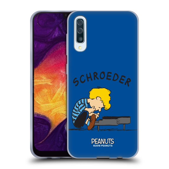 Head Case Designs Officially Licensed Peanuts Characters Schroeder Soft Gel Case Compatible with Samsung Galaxy A50/A30s (2019)