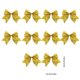 thumbnail image 3 of Lazos Decorativos para Festivales, Suministros para Celebraciones Navideñas, Lazos Decorativos, Elementos Esenciales para Festivales, Paquete de 10, Hermosos Colores Sólidos., 3 of 6