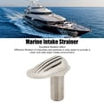 thumbnail image 3 of Colador de Toma de Barco Marino, Pala de Filtro de Recogida de Agua A Través del Casco de Acero inoxidable 316 Para Barco Yate Kayak Filtro de Recogida de Agua Pala de Filtro de, 3 of 7