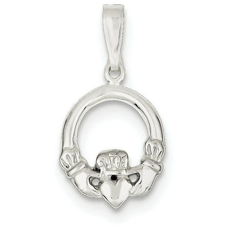 Finejewelers Sterling Silver Claddagh Charm