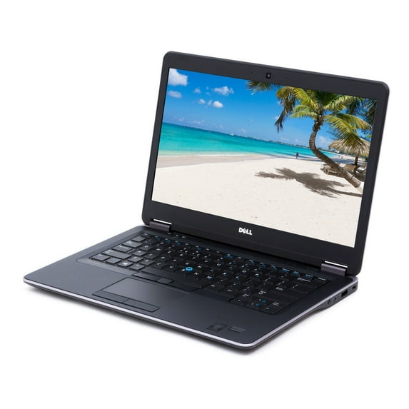 Used - Dell Latitude E7440, 14” FHD Laptop, Intel Core i5-4200U @ 1.60 GHz, 8GB DDR3, NEW 500GB M.2 SSD, Bluetooth, Webcam, Win10 Home 64