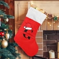 thumbnail image 5 of Coolnut Personalized Christmas Stockings 17.7 inch Customized Christmas Monograms G Xmas Stockings Socks Fireplace Hanging Stockings for Family Christmas Decoration, 5 of 6