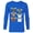 Navy, variant on Star Wars Grogu Halloween Costumes - Long Sleeve T-Shirt for Men - Customized-Athletic Heather