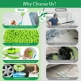 thumbnail image 2 of Nicecastle 2-in-1 Wall Cleaner Mop with 75 inches Long Handle, Ceiling Cleaner Tool Duster for Floor, Window, Wall Cleaning (Green), 2 of 8