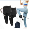thumbnail image 1 of Ankle Strap for Cable Machine Attachments - Gym Ankle Cuff for Kickbacks, Glute Workouts, Leg Extensions, Curls, Booty Hip Abductors Exercise for Men and Women, Adjustable Neoprene Support 2PCS, 1 of 6